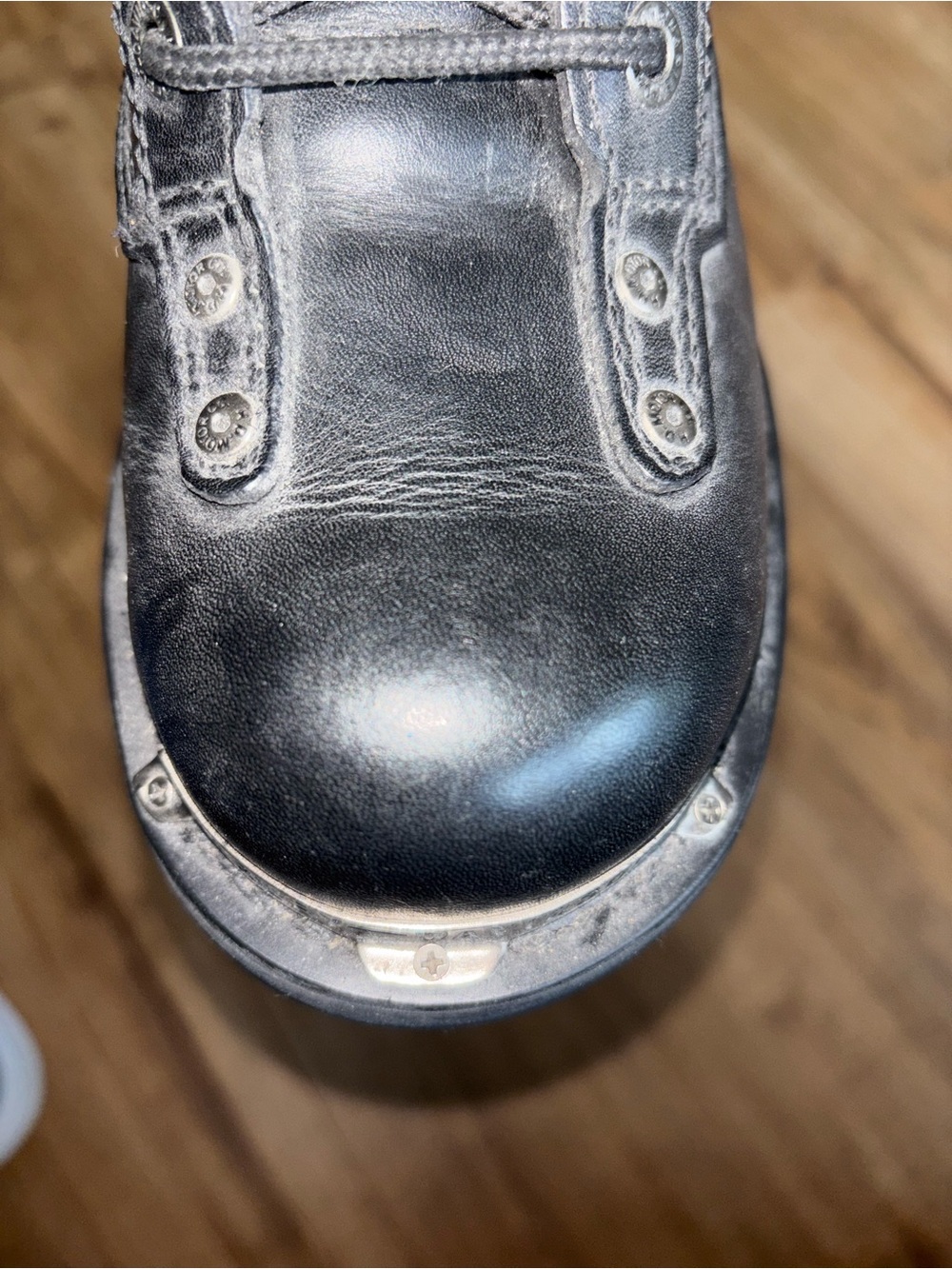 Harley-Davidson Women's Black Leather Motorcycle Boots Sz 7 - Picture 10 of 13